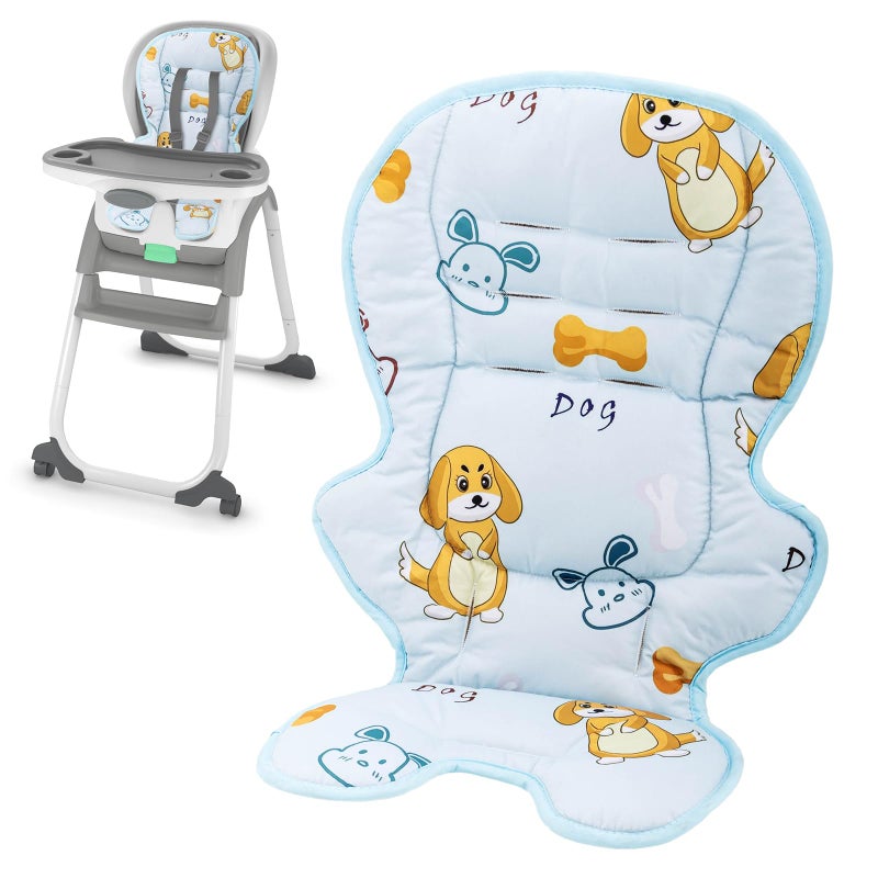 Runhike High Chair Cover Replacement Compatible with Ingenuity Soft Cushion with Anti-Slip Pad and Protecting Water Spills - Image 1