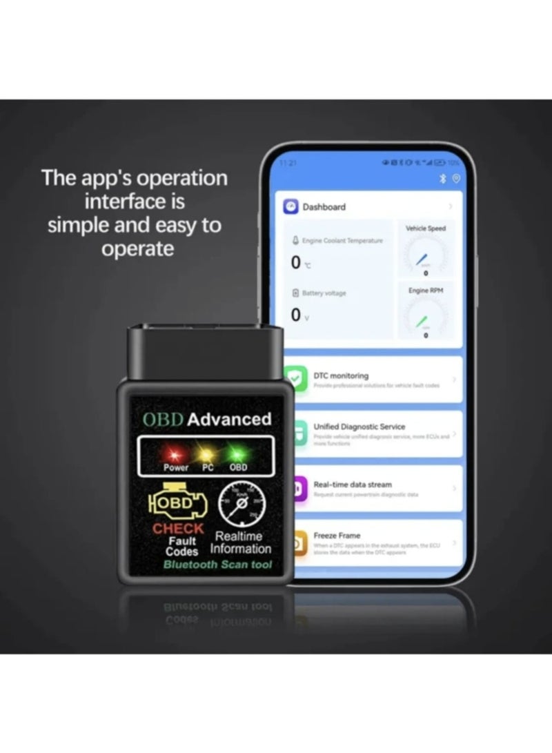 Generic A car diagnostic and inspection tool that works via Bluetooth, the OBD2 ELM327, allows you to perform tests without the need for a car expert. - Image 4