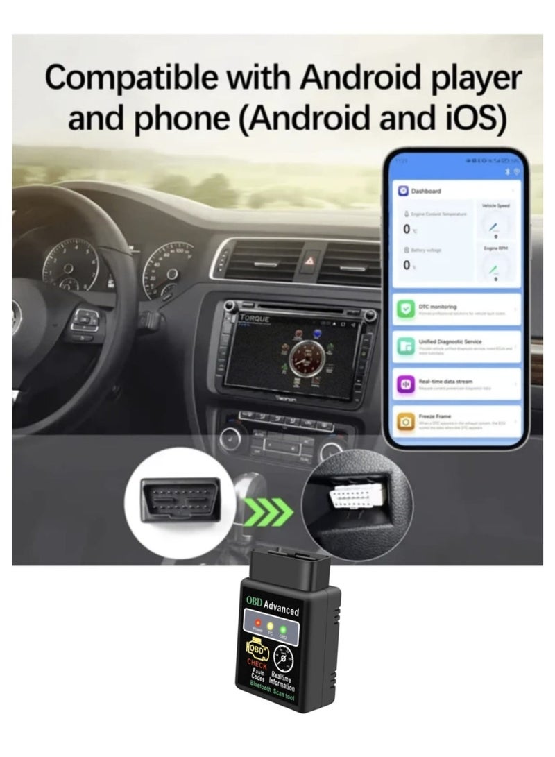 Generic A car diagnostic and inspection tool that works via Bluetooth, the OBD2 ELM327, allows you to perform tests without the need for a car expert. - Image 1