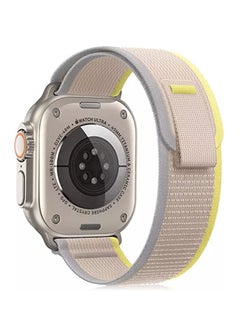 Trail Loop Apple Watch Replacement Band 49mm 45mm 44mm - Yellow Beige