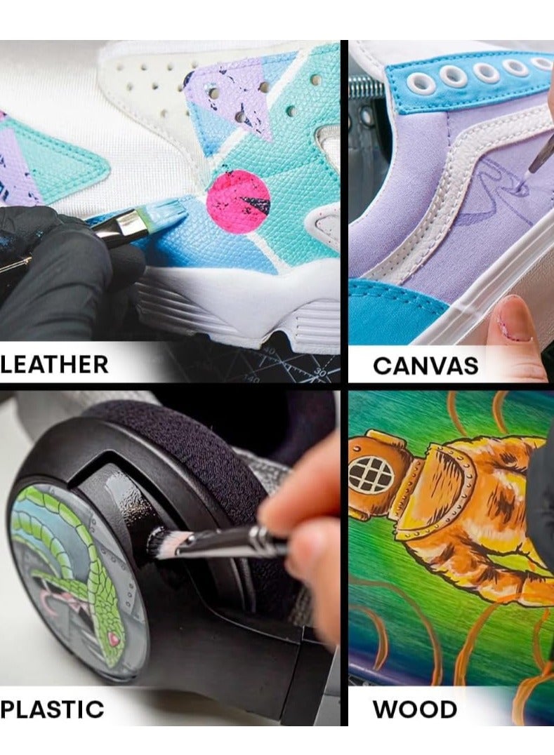 Funbo Ready To Use Acrylic Color For Painting Titanium White 500ml Content - Image 2