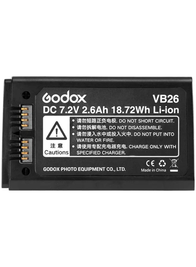 Godox VB26 Battery for V1 Flash Head - Image 1