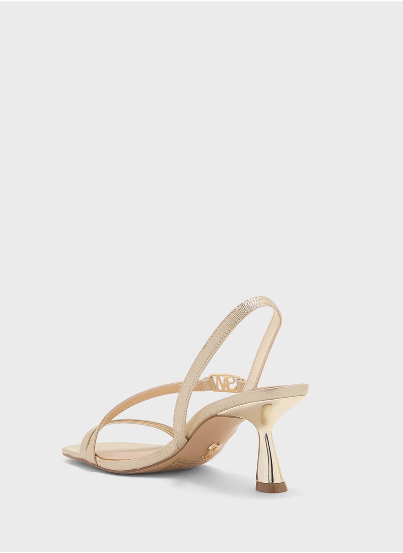 STEVE MADDEN Ankle Strap Mid Heel Sandals  - Image 3