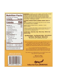 Munk Pack Munk Pack, Chewy Granola Bar, Peanut Butter Chocolate  Chip , 4 Bars, 1.12 oz (32 g) Each  - Image 2