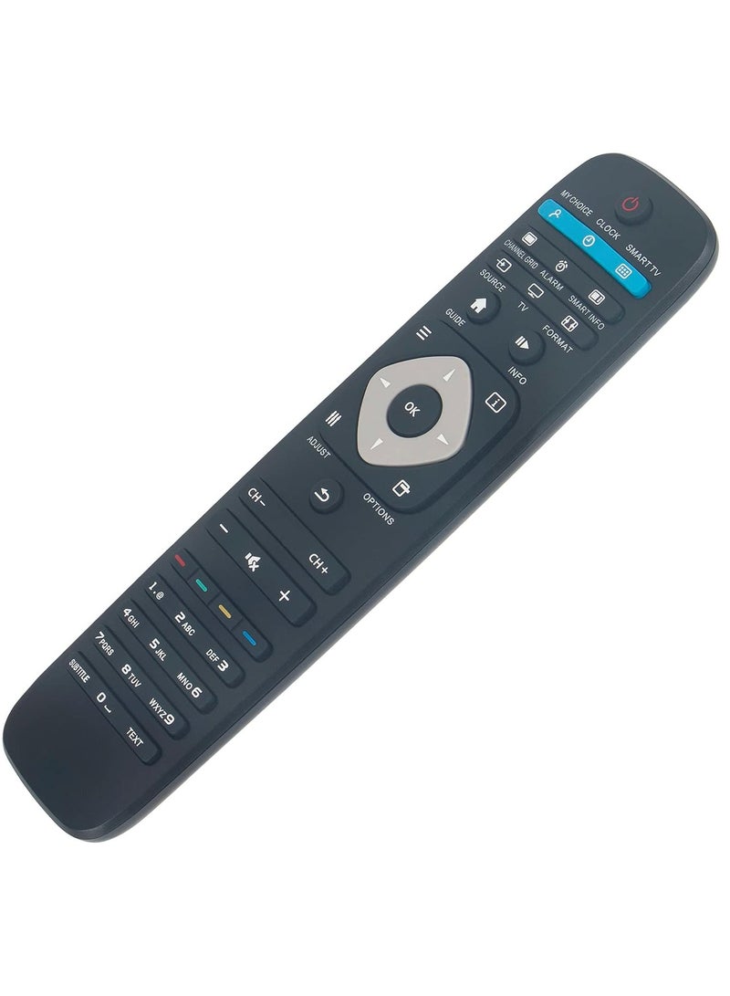 ELTRAZONE Replce Remote Control fit for Philips LED TV 28HFL3010T 28HFL5010 24HFL3009D 24HFL3010T 32HFL5010T 40HFL5010T 55HFL5010T BDL4220QL 42HFL7009D 40HFL3010T 48HFL5010T with battery - Image 3