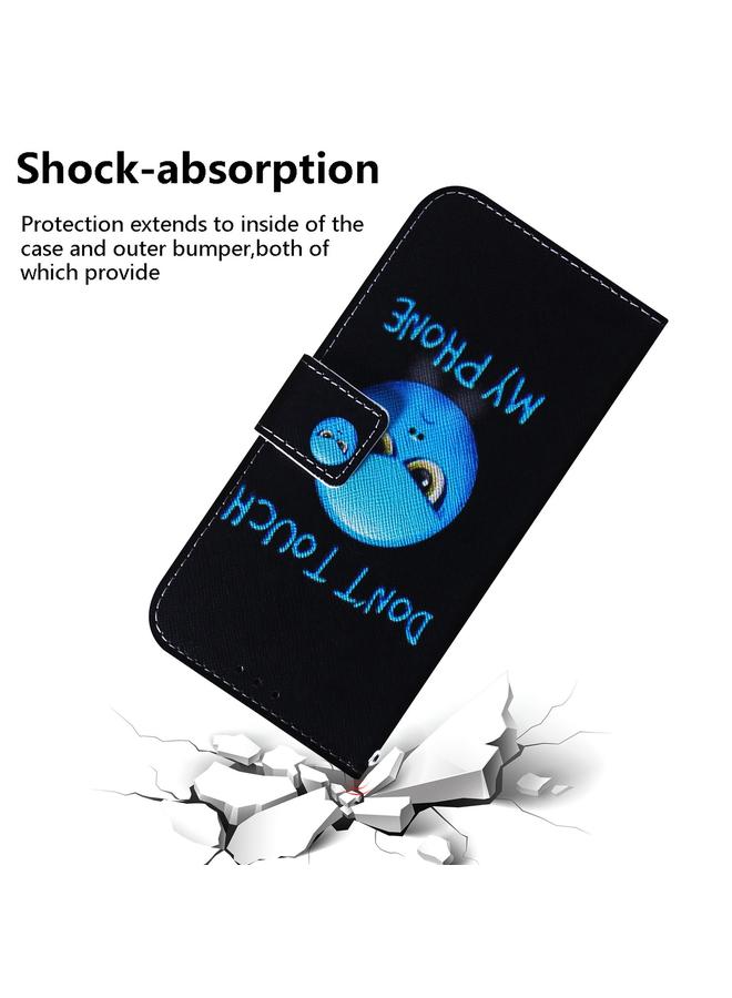 S-TOP Case For OPPO A57 2022 4G/A57 2022 5G/Realme Q5i/Realme V23 5G/Realme Narzo 50 5G/A77 5G Coloured Drawing Leather Phone Case - Image 5