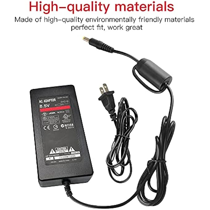 rayihni POWER SUPPLY FOR PS2, AC ADAPTER CHARGER CABLE CORD FOR SONY PLAYSTATION 2 PS2 SLIM A/C 70000 CONSOLE - Image 2