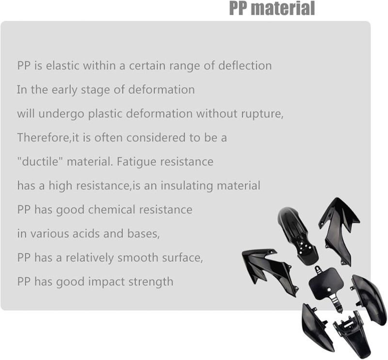 Wivplex Motorcycle Fairing Body Kit for 50cc to 140cc Bikes - Image 3