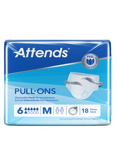 Attends Pull Ons 6 M 4X18 - 211793  - Image 1