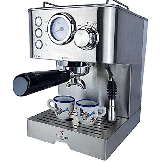Mebashi Espresso Coffee Machine Stainless Steel   MeEcm2014 - Image 5