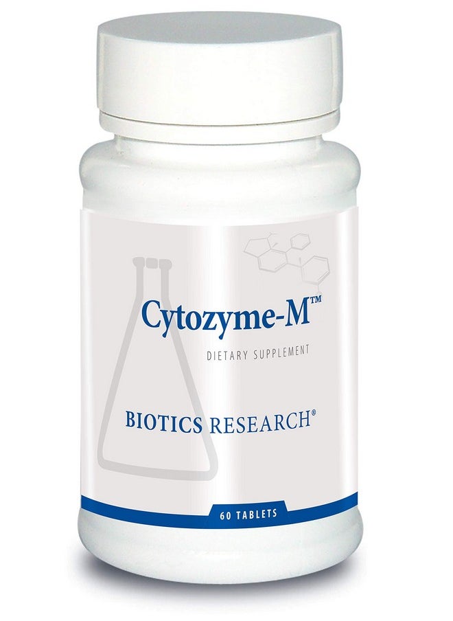 BIOTICS Research Cytozymem Male Glandular Combination Formula Male Hormone Support Healthy Endocrine Function Sod Catalase Potent Antioxidant Activity. 60 Tablets.  - Image 1