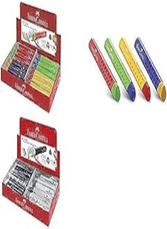 FABER-CASTELL Faber-castell- tri eraser with ergonomic triangular protective sleeve 182334 