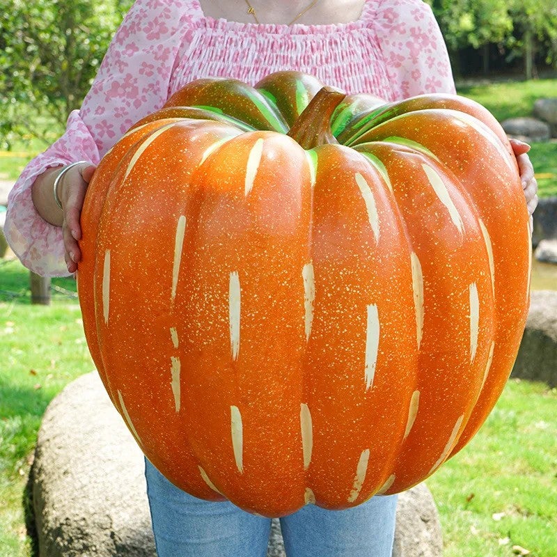 Bluejw L06735 Halloween Pumpkin Decor - Artificial Fruits and Vegetables Shop Decoration, Realistic Fake Vegetables for Fall Harvest Display - Image 5