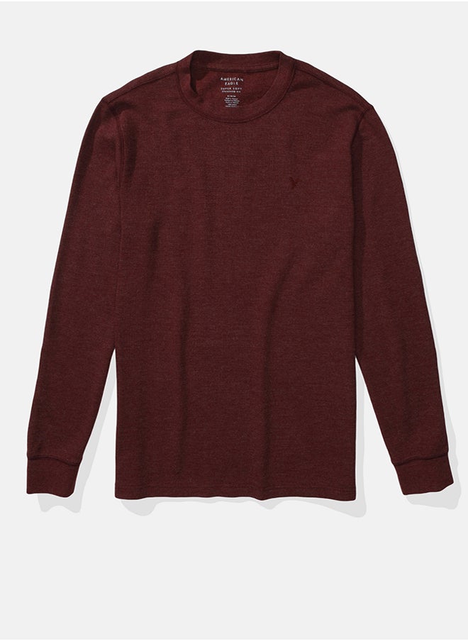 American Eagle - تي شيرت حراري بأكمام طويلة من AE - Image 1