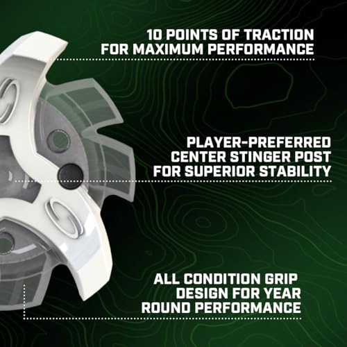 Softspikes Tour Flex Pro Golf Spikes Fast Twist 3.0-18 Replacement Spikes - Translucent White - Also Fits Tri-Lok, Slim-Lok, and Tour Lock Insert Systems - Image 2