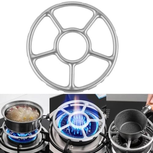 Obedient Universal Gas Stove Stand Ring Coffee Pot Holder, Gas Range Oven Burner Grates Pan Holder Stand Cooker Plate Moka Pot Stand Pan Wok Support Coffee Maker, Gas Hobs, Oven, Kitchen Ring - Image 1