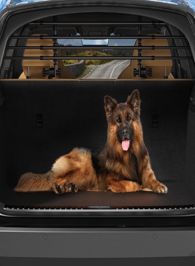 Topteng Adjustable Metal Pet Barrier for SUV, Car & Trucks Dog Car Guard gate Travel Barrier Big Dogs, Heavy-Duty Secure, Easy to Install & Store Universal Vehicles - Image 4