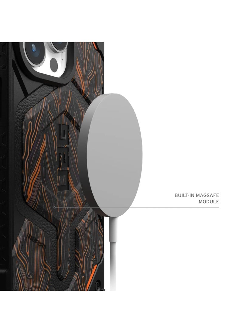ICARLUS Carbon Cover for Apple iPhone 15 Pro Case Compatibility with MagSafe  - Image 2