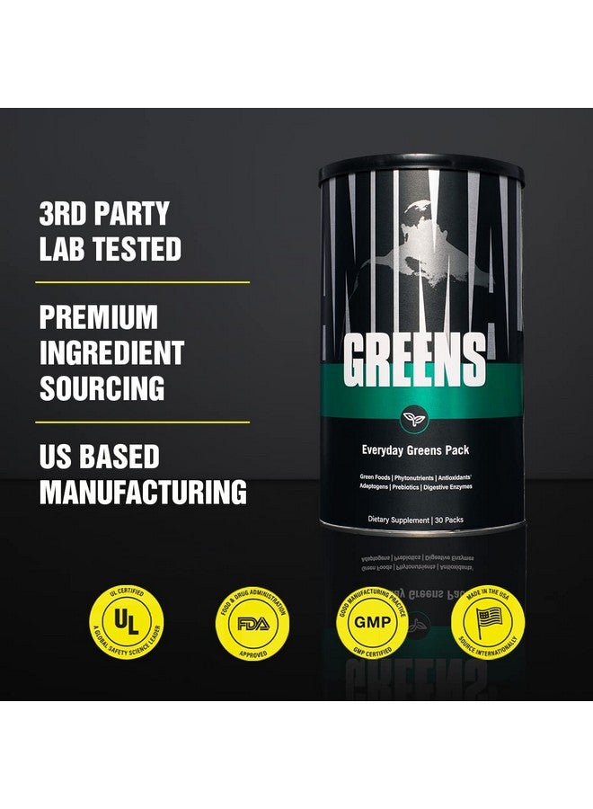 ANIMAL Greens Pak Chlorophyll Spectra Superfood Whole Food Prebiotic And Probiotic Super Digestion Blend For Gut Health Convenient Daily Pill Packs 30 Count - Image 5