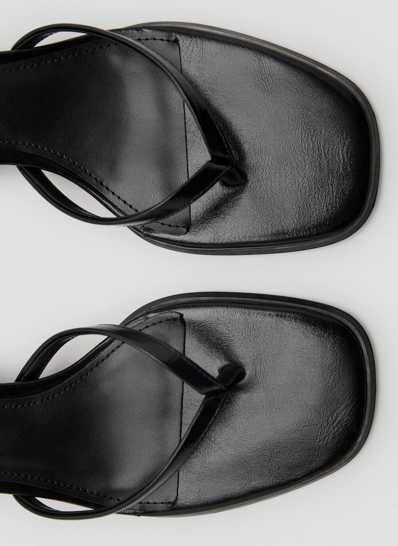 MANGO Strappy Heeled Sandals  - Image 4