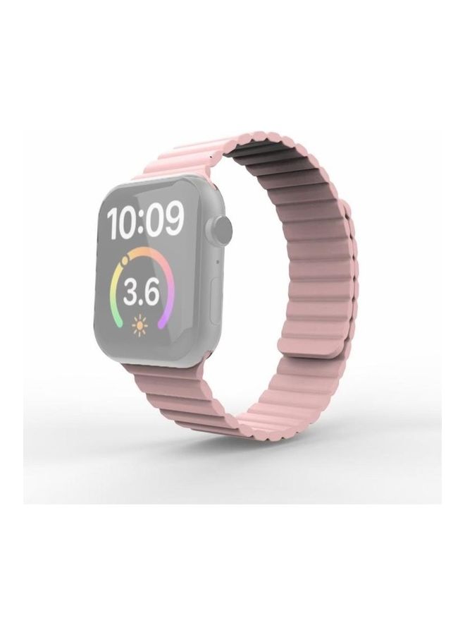 Replacement Strap For Apple Watch Series 6/SE/5/4 40mm And 3/2/1 38mm Pink - Image 1