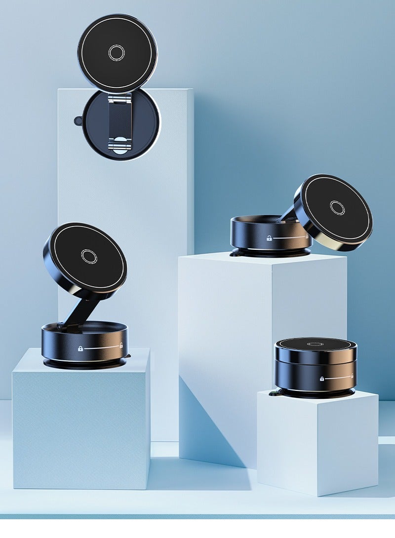 Concretization Magnetic Car Phone Holder, Zinc Alloy Support Rod, Rotating Locking Bracket, 360°+180° All Angle. - Image 5