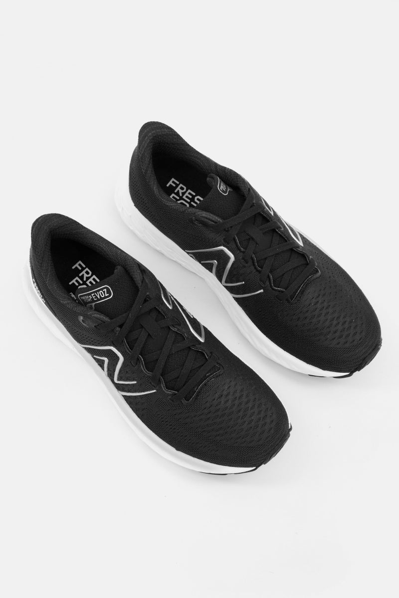 New Balance Women WEVOZLK3 Brand Logo Sport Shoes, Black - Image 4