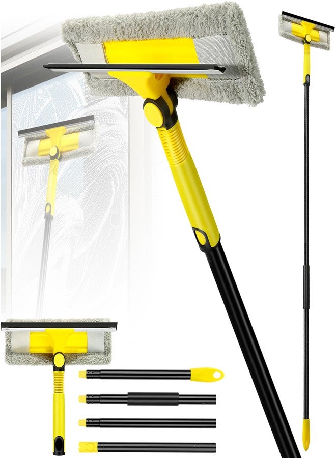 VOUBIEN Professional Window Squeegee with 60" Extension Pole for Home - Image 1