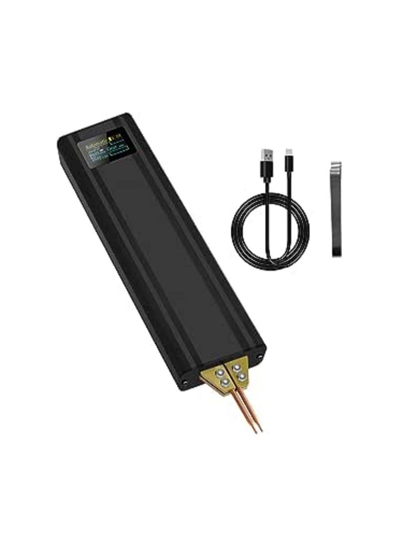 Generic - 80 Gears Spot Welder Adjustable Portable Handheld Digital Display Mini Spot Welding Machine Automatic Trigger for 18650 Battery - Image 1