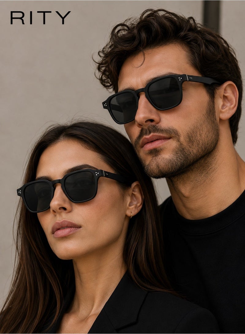 RITY Men & Women Polarized Sunglasses with UV Protection | Trendy Lightweight Fashion Eyewear for Driving, Travel, Beach & Outdoor Activities | Comfortable & Durable Design - Image 2