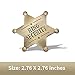 Huwane Ring Security Badge Metal Brooch Ring Bearer Gift Wedding Accessories Keepsake for Party Rehearsal boys Youngs Kids Wedding Souvenirs 1 - Image 3