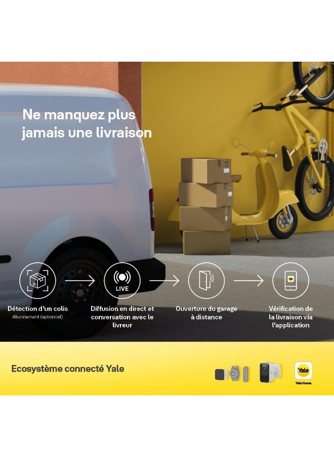 Yale Smart Opener for Gates - Wi-Fi enabled App controlled Garage Opener, Auto Open, Guest Management, Easy installation, Notifications  - Image 5