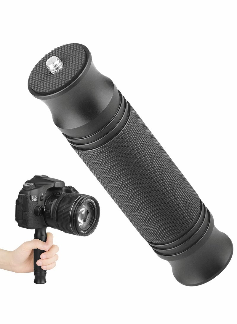 KASTWAVE Camera Handle Grip, 1/4'' Camera Handle Stabilizer Universal Camera Camcorder Hand Grip Stabilizer Compatible with Smartphone and SLR DSLR DC Camera - Image 1