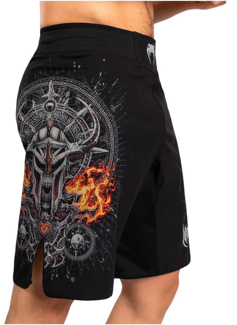 VENUM - VENUM GLADIATOR 5.0 FIGHTSHORTS BLACK/SILVER - Image 1