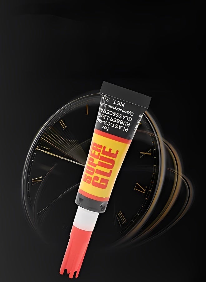 سوبر جلو غراء سائل شفاف سريع الجفاف وسهل التحكم ولا يتسبب في فوضى مثالي لصناعة البطاقات أو لصق الصور الورقية والزخارف الخفيفة يجف بشكل شفاف ليحافظ على نظافة الأعمال - Image 2