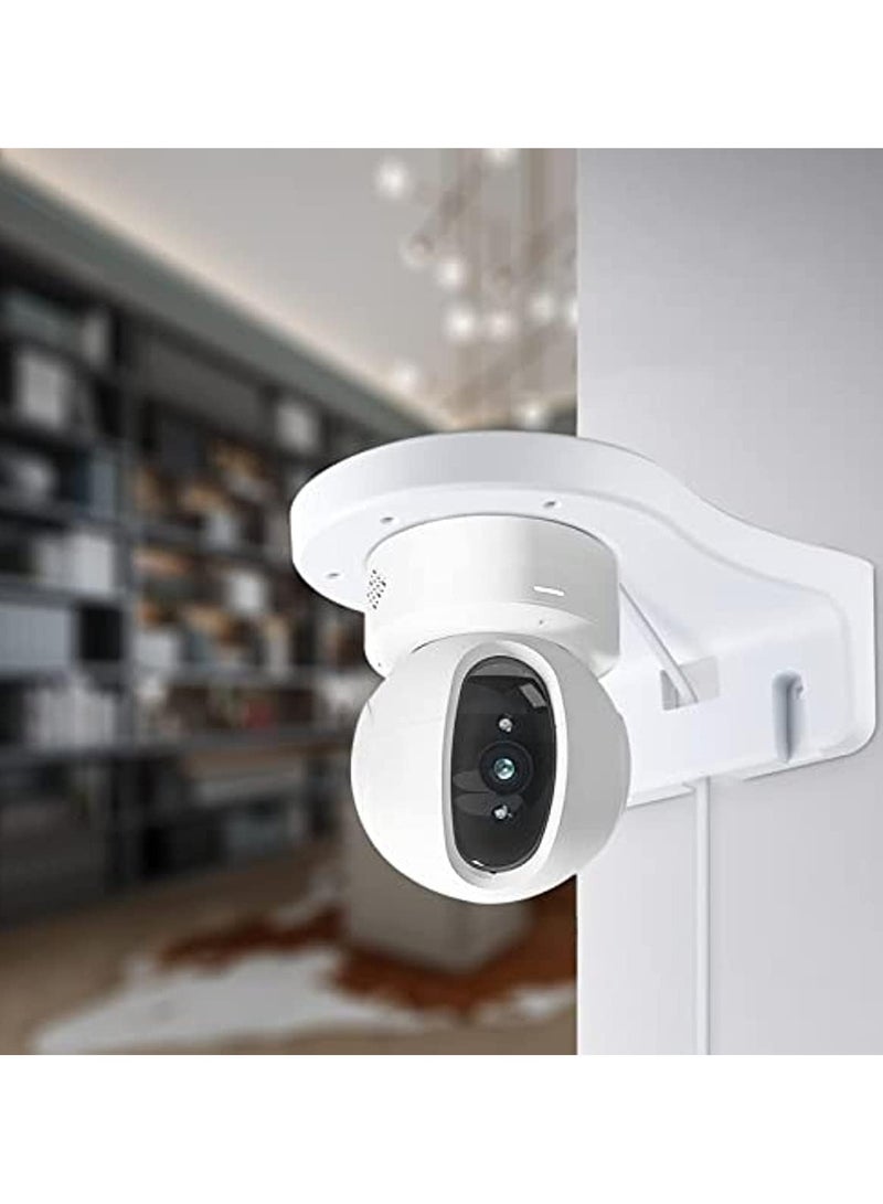 2 حزمة واي فاي جدار جبل قوس لكاميرا IP EZVIZ C6 C4 سلسلة سهلة التركيب، حامل كاميرات PT البلاستيكية أنظمة الأمن الداخلي، ودعم كاميرات CCTV IP إدارة الكابلات - Image 2