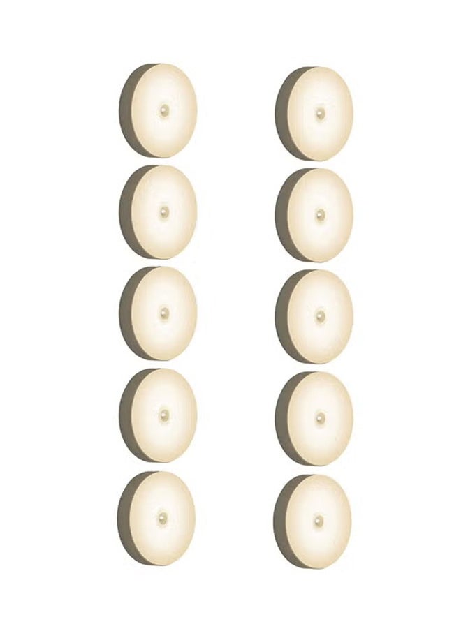 Taimi - Wall LED sensor Night Light Yellow color pack of 10 - Image 1