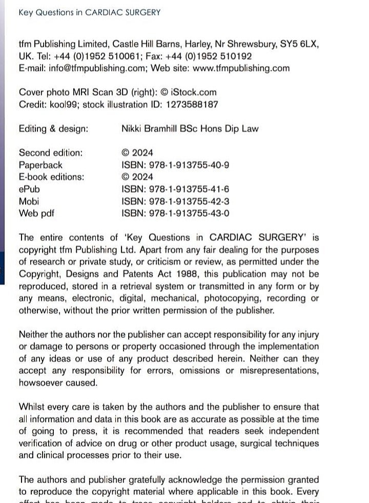 Key Questions in Cardiac Surgery – 2nd Edition By Narain Moorjani, Nicola Viola, and Sunil K. Ohri – Foreword by Marc R. Moon - Image 3