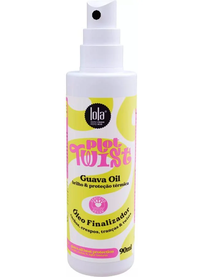 lola from rio Plot Twist Curl Shine & Define Guava Oil 90ml