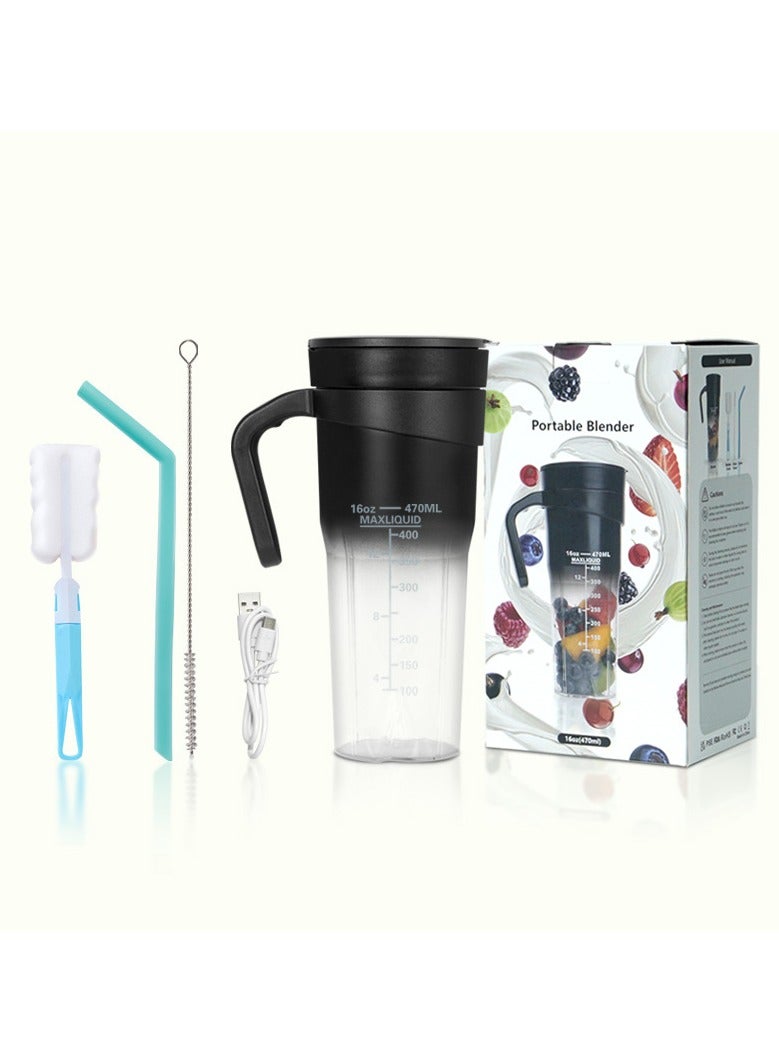 Mini Juicer Portable Multifunctional USB Rechargeable Juicing Cup Fruit Electric Juicer Stirring - Image 2