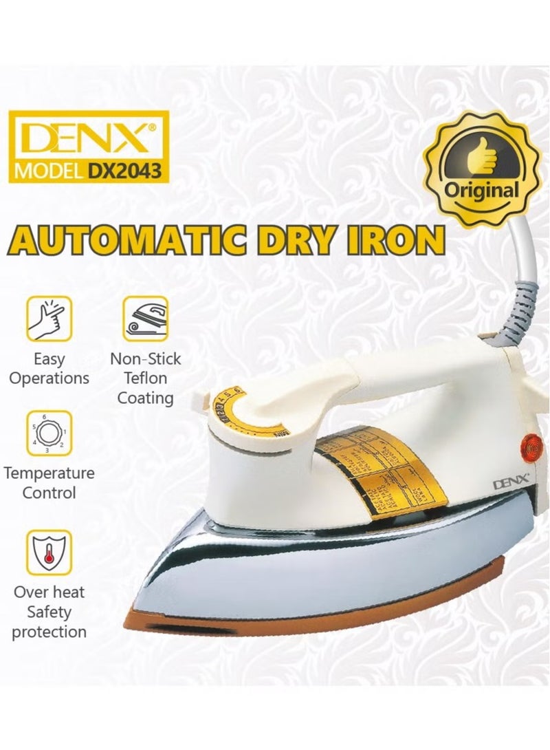 Denx An automatic iron with an advanced safety system and various temperature settings for ironing various clothes - Image 4