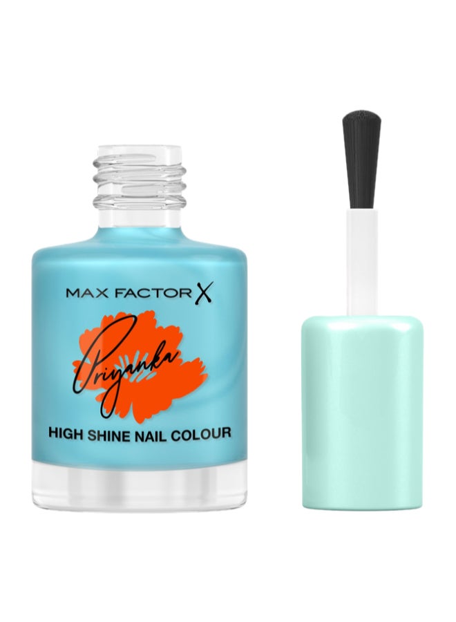 Max Factor X Priyanka Chopra Miracle Pure Nail Polish - 880 - Sunlit Waters, 12ml - Image 1