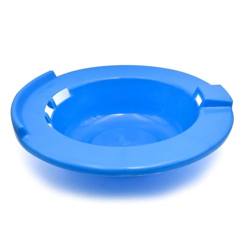 Only Rajesh Sitz Bath Tub For Piles Pain Relief I Plastic Sitz Tub For Fissure I Bath Tub For Adult I Tub For Men & Women I Sturdy Plastic Material I Easy To Use I Blue - Image 1
