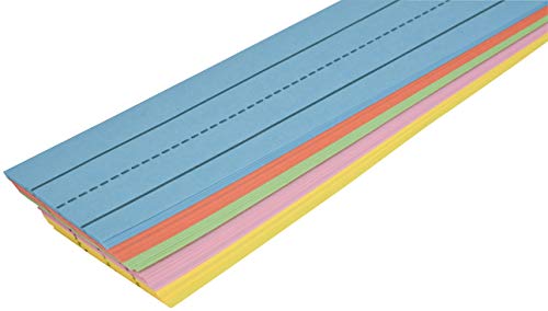 School Smart Ruled Rainbow Sentence Strips, Rainbow ,3 x 24 Inches (Pack of 100) - Image 5