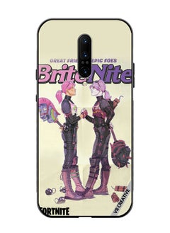 Protective Case Cover For OnePlus 7 Pro Bright Bomber Design Multicolour