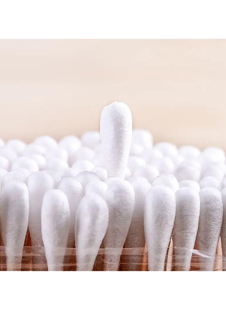 ORiTi 1000 pcs Double-Ended Ear Cleaning Swabs for Cleaning and Makeup Removal - Gentle on Skin  - Image 3