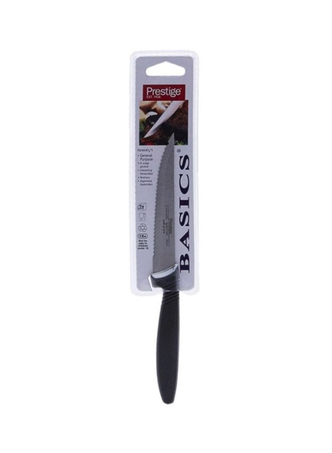 Prestige Steak Knife Silver/Black - Image 1