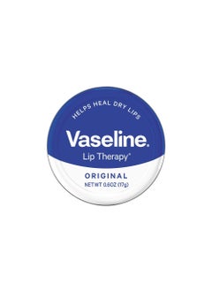 Vaseline Therapy Lip Balm Tin Original 06 Ounce Pack of 3
