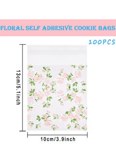 Depend Self Adhesive Cookie Bags, Plastic Clear Treat Bags Sealable Candy Bags For Packaging Candy Cookies Bakery Party Favor Gift Giving, Small Bags For Cookies, Sweets, Jewelry (100PCS, 3.9 x 3.9")  - Image 2