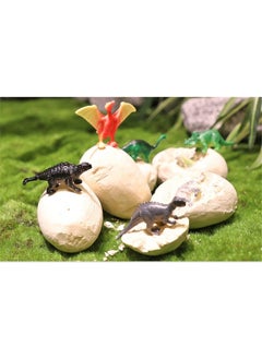 NIBEMINENT 12-Piece Dinosaur Egg Excavation Learning Toy  - Image 4